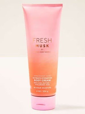 画像1: 【Bath&BodyWorks】ボディクリーム：Fresh Musk (フレッシュムスク)