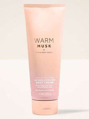 画像1: 【Bath&BodyWorks】ボディクリーム：Warm Musk (ウォームムスク)