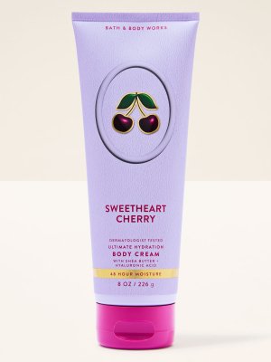 画像1: 【Bath&BodyWorks】ボディクリーム：スイートハートチェリー
