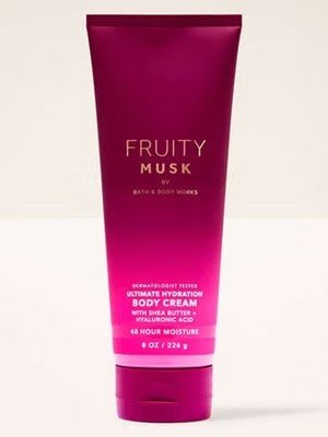 画像1: 【Bath&BodyWorks】ボディクリーム：Fruity Musk (フルーティームスク)