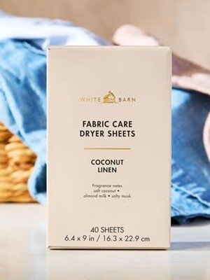 画像1: 【Bath&Body Works】ドライヤーシート(40枚入り)：ココナッツリネン