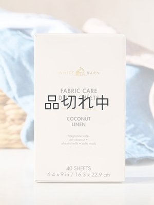 画像1: 【Bath&Body Works】ドライヤーシート(40枚入り)：ココナッツリネン