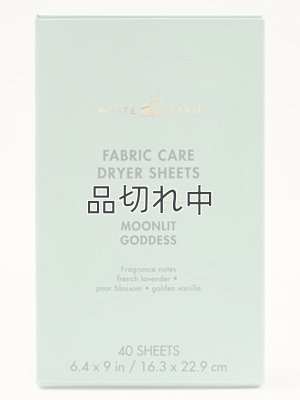 画像2: 【Bath&Body Works】ドライヤーシート(40枚入り)：ムーンリットゴッデス