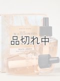 【Bath&BodyWorks】Wallflowers詰替リフィル(2個入り)：ウォームバニラシュガー