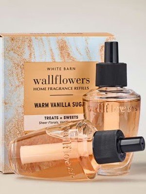 画像1: 【Bath&BodyWorks】Wallflowers詰替リフィル(2個入り)：ウォームバニラシュガー