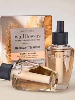 画像2: 【Bath&BodyWorks】Wallflowers詰替リフィル(2個入り)：マホガニーティークウッド