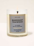 【Bath&BodyWorks】シグネチャー1-wickキャンドル（8oz）：マホガニーティークウッド