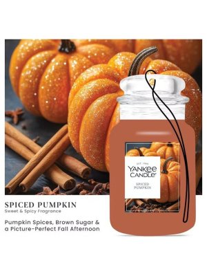 画像2: 【YANKEE CANDLE/ヤンキーキャンドル】カージャー(ペーパーサシェ)：スパイスパンプキン