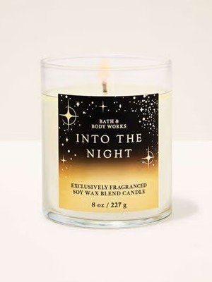 画像1: 【Bath&BodyWorks】シグネチャー1-wickキャンドル（8oz）：Into the Night
