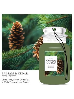 画像3: 【YANKEE CANDLE/ヤンキーキャンドル】カージャー(ペーパーサシェ)：バルサム＆シダー