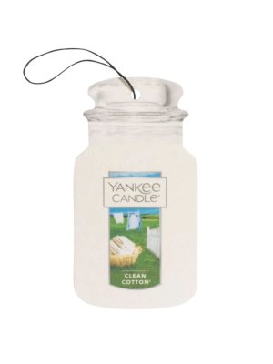 画像1: 【YANKEE CANDLE/ヤンキーキャンドル】カージャー(ペーパーサシェ)：クリーンコットン