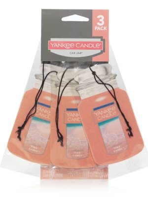 画像1: 【YANKEE CANDLE/ヤンキーキャンドル】カージャー(ペーパーサシェ)3枚セット：ピンクサンド