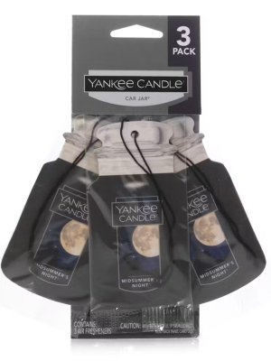 画像1: 【YANKEE CANDLE/ヤンキーキャンドル】カージャー(ペーパーサシェ)3枚セット：ミッドサマーズナイト