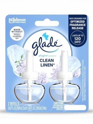 画像1: 【glade】プラグインオイルリフィル(2個入)：クリーンリネン
