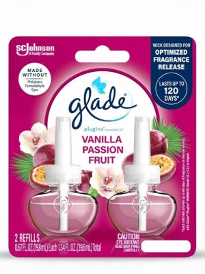 画像1: 【glade】プラグインオイルリフィル(2個入)：バニラパッションフルーツ