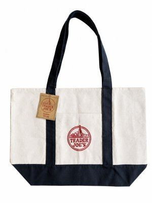 画像5: 【Trader Joe's/トレーダージョーズ】エコバッグ：ネイビー