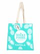 【Whole Foods Market/ホールフーズマーケット】ハワイ限定☆エコバッグ：カハラブルーパイン