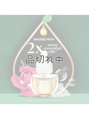 画像4: 【エアーウィック/Airwick】プラグインオイルリフィル(2個入)：バブルバス＆ローズペタル