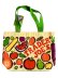 画像2: 【Trader Joe's/トレーダージョーズ】エコバッグ：フルーツ＆ベジタブル (2)