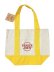 画像1: 【Trader Joe's/トレーダージョーズ】エコバッグ：ミニサイズキャンバストート イエロー (1)