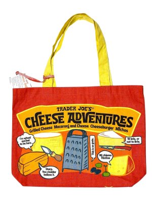 画像1: 【Trader Joe's/トレーダージョーズ】エコバッグ：チーズバッグ