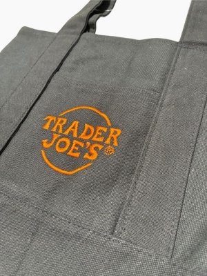 画像4: 【Trader Joe's/トレーダージョーズ】エコバッグ：ミニサイズキャンバストート ブラック