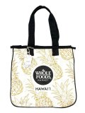 【Whole Foods Market/ホールフーズマーケット】ハワイ限定☆ロープトート：ブラック×パイナップル