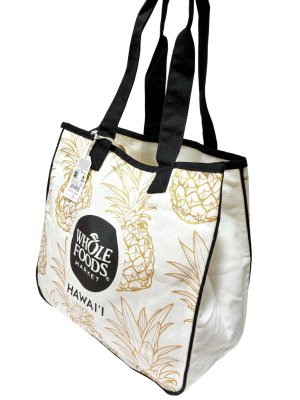 画像3: 【Whole Foods Market/ホールフーズマーケット】ハワイ限定☆ロープトート：ブラック×パイナップル