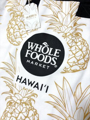 画像6: 【Whole Foods Market/ホールフーズマーケット】ハワイ限定☆ロープトート：ブラック×パイナップル