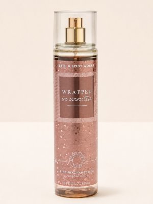 画像1: 【Bath&BodyWorks】ファインフレグランスミスト：Wrapped in Vanilla (ラップドインバニラ)