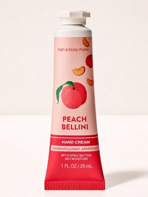 画像1: 【Bath&BodyWorks】シアバターハンドクリーム：ピーチベリーニ