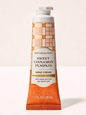 画像1: 【Bath&BodyWorks】シアバターハンドクリーム：スイートシナモンパンプキン