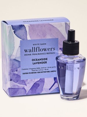 画像1: 【Bath&BodyWorks】Wallflowers詰替リフィル(2個入り)：オーシャンサイドラベンダー