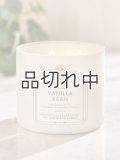 【Bath&BodyWorks】3-wickキャンドル（14.5oz）：バニラビーン