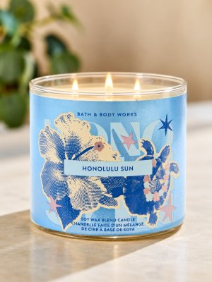 画像1: 【Bath&BodyWorks】3-wickキャンドル（14.5oz）：ホノルルサン