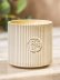 画像1: 【Bath&BodyWorks】3-wickキャンドル（14.5oz）：バニラビーン(陶器仕様) (1)