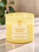 【Bath&BodyWorks】3-wickキャンドル（14.5oz）：パイナップルマンゴー