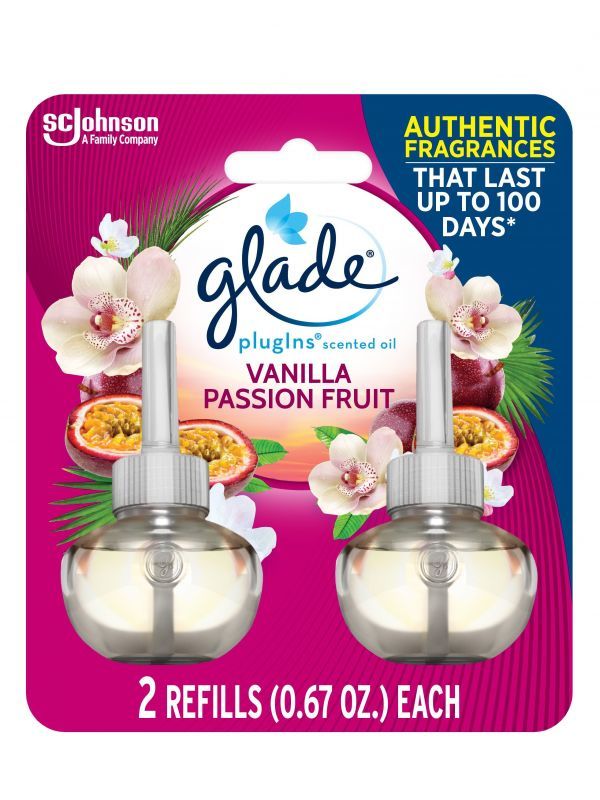 【glade】プラグインオイルリフィル(2個入)：バニラパッションフルーツ