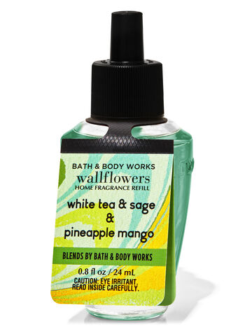 【Bath&BodyWorks】Wallflowers詰替リフィル：ホワイトティー＆セージ＆パイナップルマンゴー