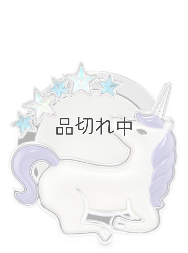 画像1: ◆50％OFF◆クリアランスセール1790円→895円【Bath&BodyWorks】カーフレグランスホルダー(バイザークリップ付)：スターゲイジングユニコーン