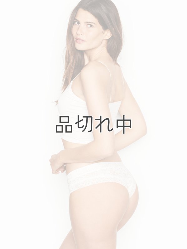 画像3: 【Victoria's Secret/ヴィクトリアシークレット】Script Logo Cheeky Panty ショーツ(XS)：ホワイト