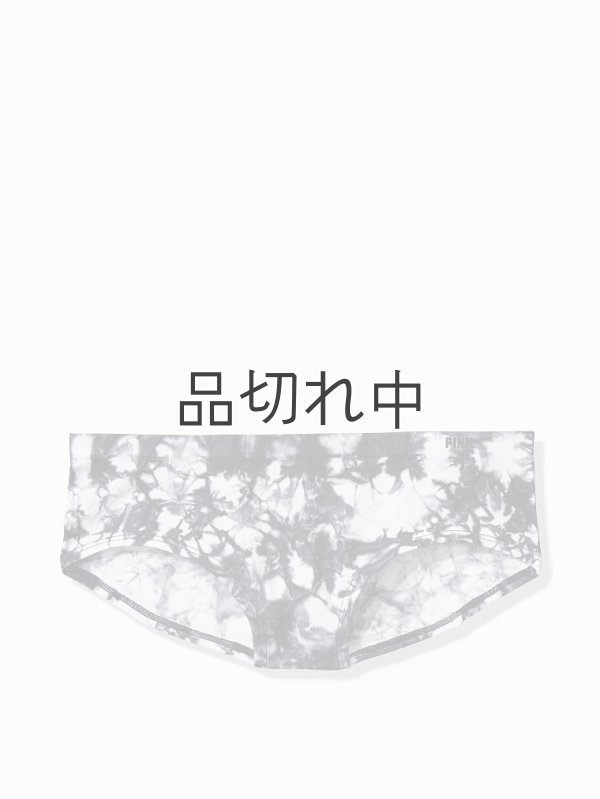 画像1: 【Victoria's Secret PINK/ヴィクトリアシークレットピンク】ショーツ Hipster (XS)：ダークグレータイダイ