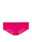 画像1: 【Victoria's Secret/ヴィクトリアシークレット】Logo Waist Hiphugger Panty ショーツ(XS)：アルティメットピンク