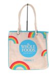 画像1: 【Whole Foods Market/ホールフーズマーケット】ハワイ限定☆エコバッグ：レインボー