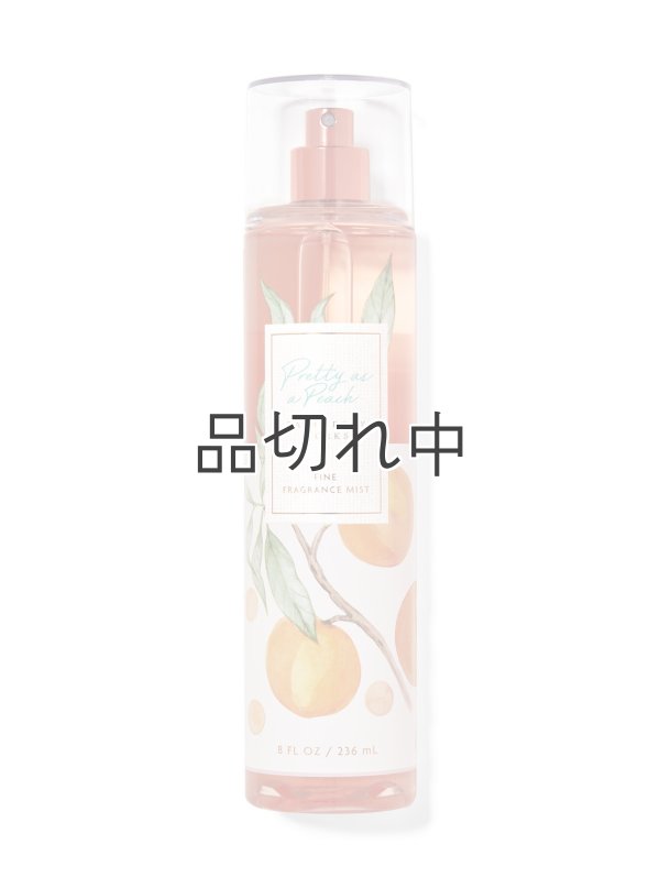 画像1: 【Bath&BodyWorks】ファインフレグランスミスト：プリティーアズアピーチ