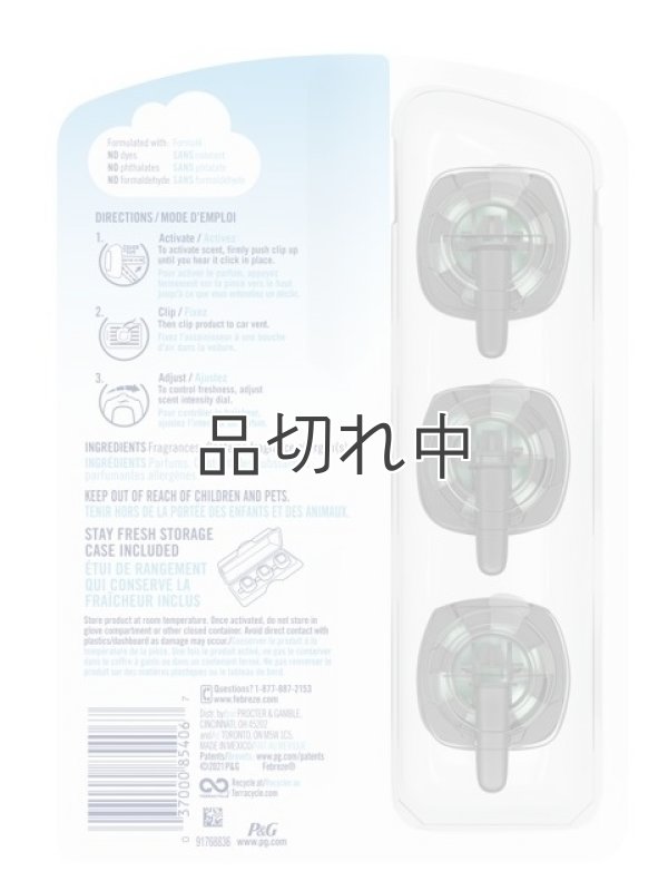 画像2: 【USファブリーズ】車用芳香剤(3個入り)：Gain ゲインオリジナル