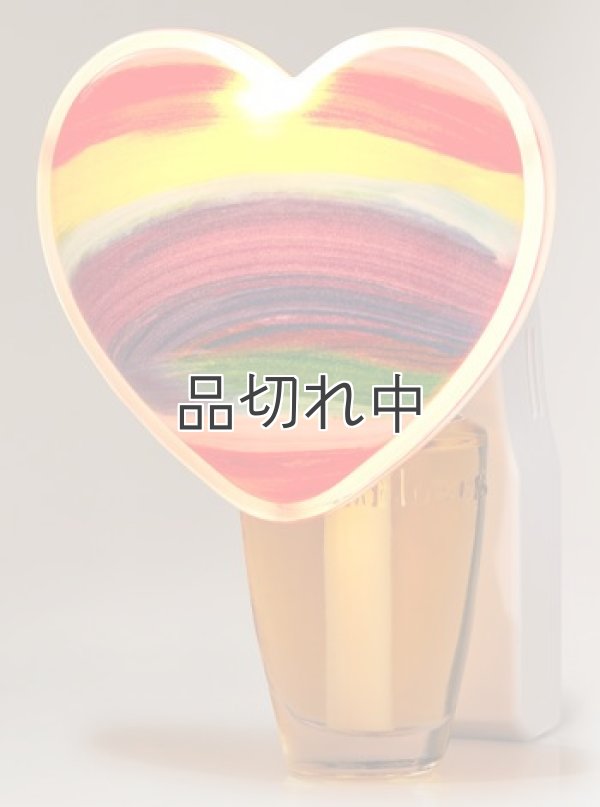 画像1: ●25％OFF●5240円→3930円【Bath&BodyWorks】Wallflowers本体：レインボーハートナイトライト