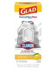 画像1: 【GLAD】香り付きゴミ袋★13ガロン(49L)×20枚：クロロックス レモンフレッシュ(ひも付き)