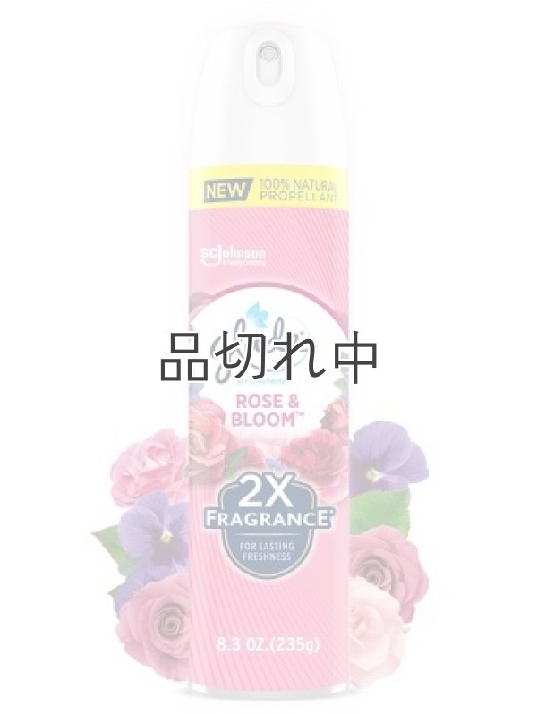 画像1: 【glade】エアーフレッシュナー：ローズ＆ブルーム
