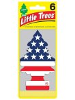 画像1: 【Little Trees/ヤンキーキャンドル】エアーフレッシュナー(6枚セット)：バニラロマ